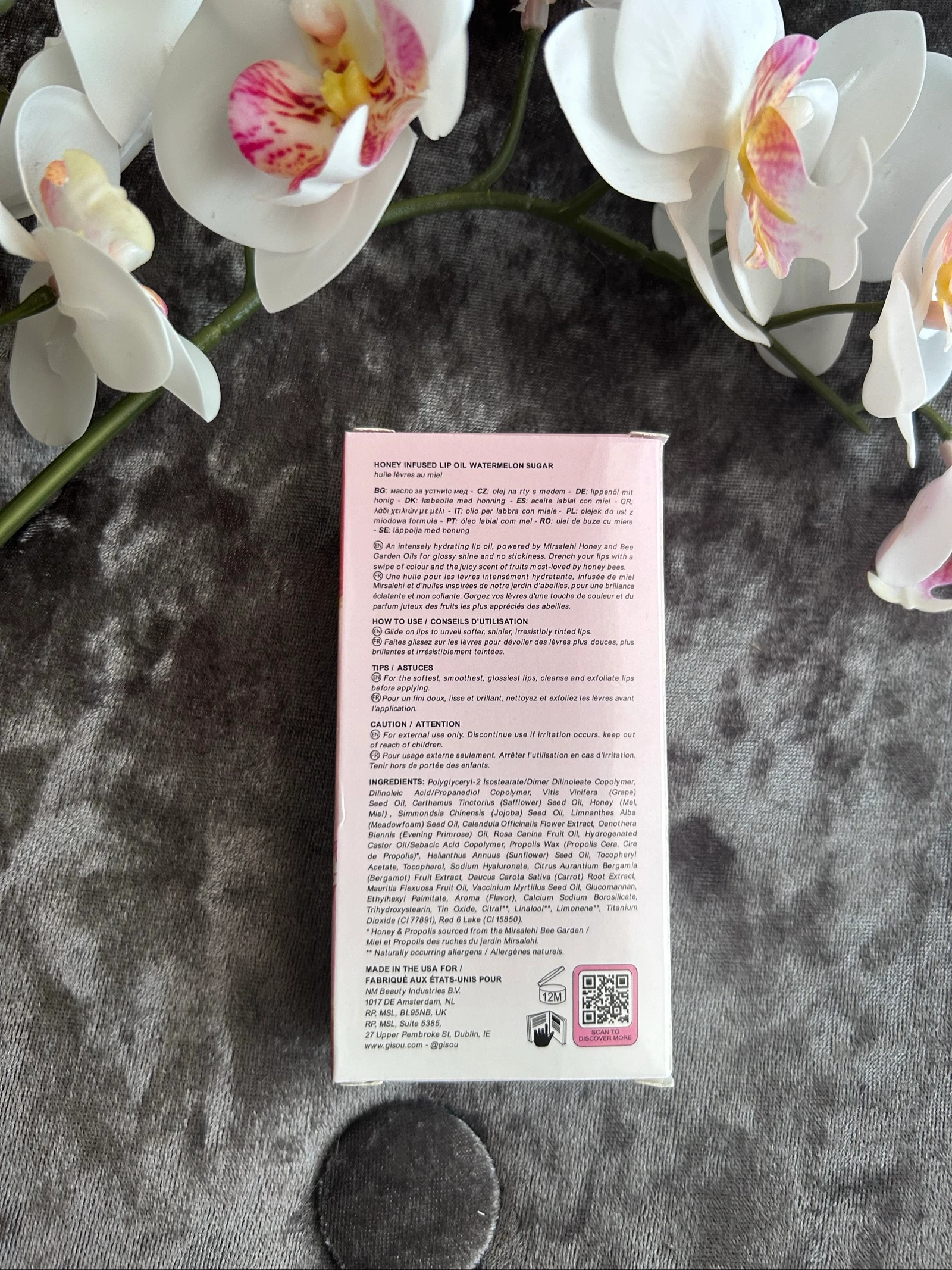Gisou Honey Infused Lip Oil Watermelon Sugar – photo 2